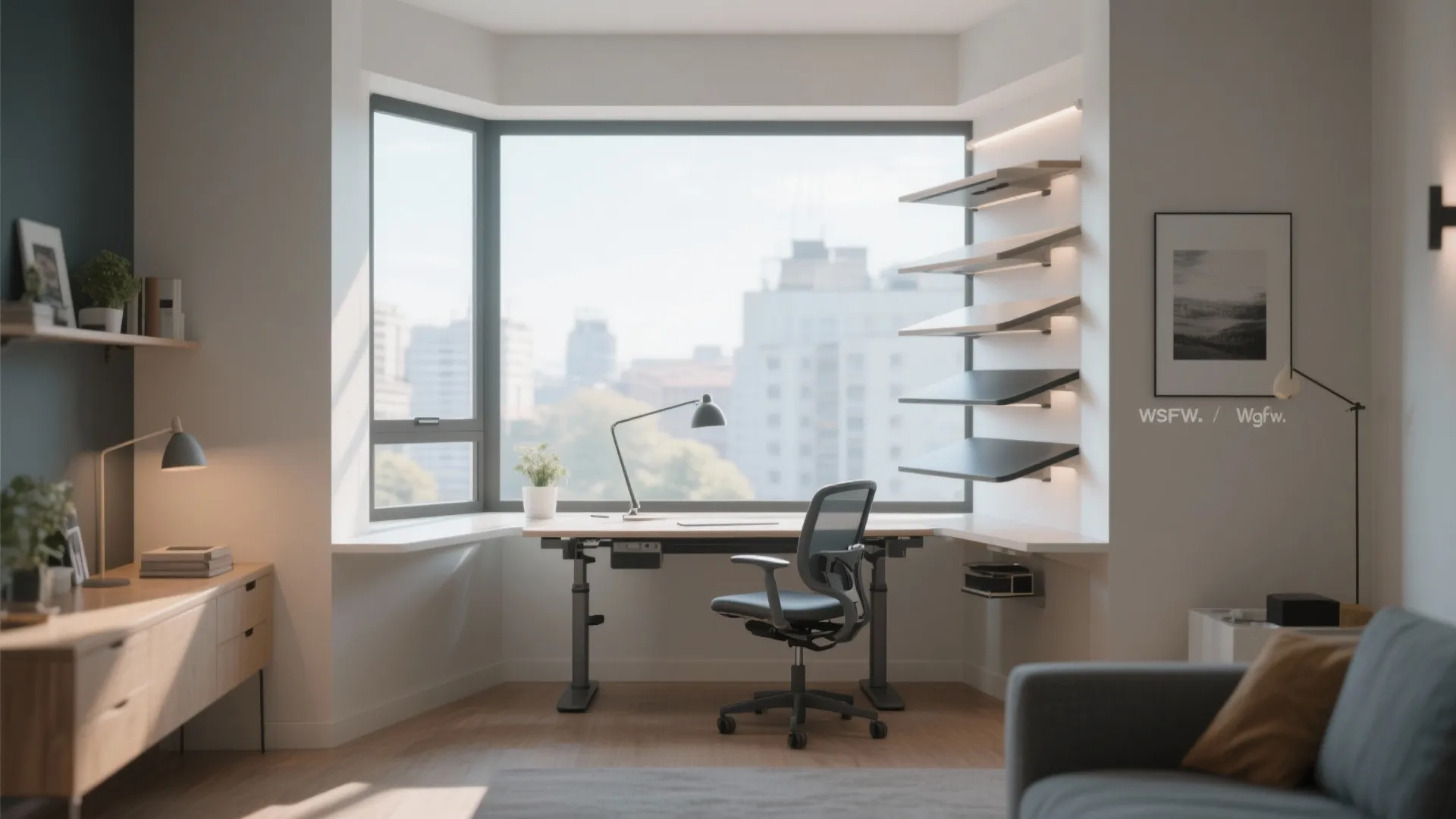 5. Adjustable Height Workstation