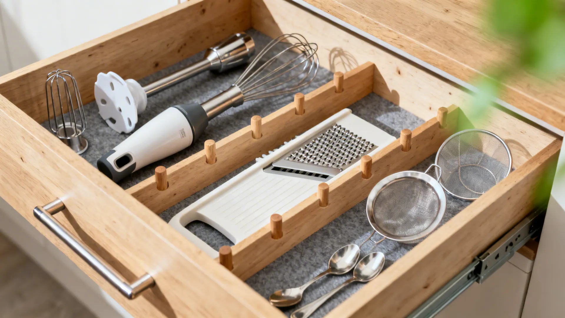1) Adjustable Drawer Systems for Gadgets and Prep Gear