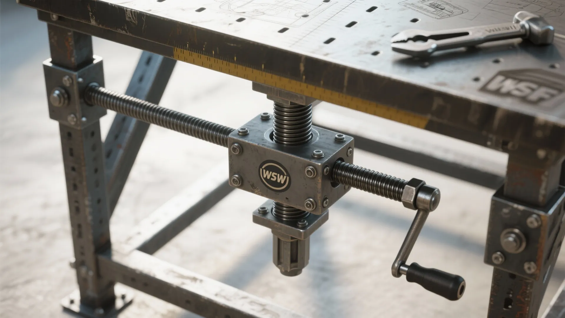 5. Height-adjustable frame for ergonomics