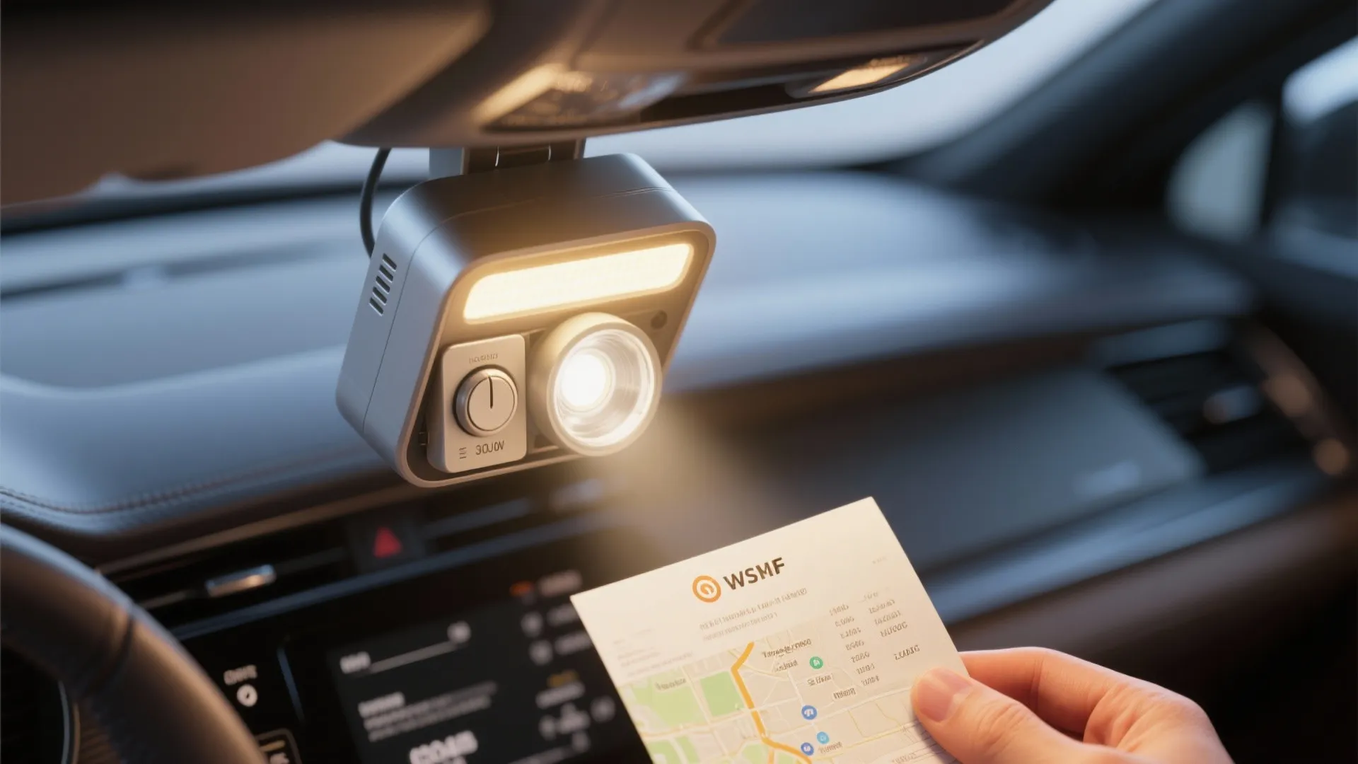 Warm-to-Cool Adjustable LED Map Lights