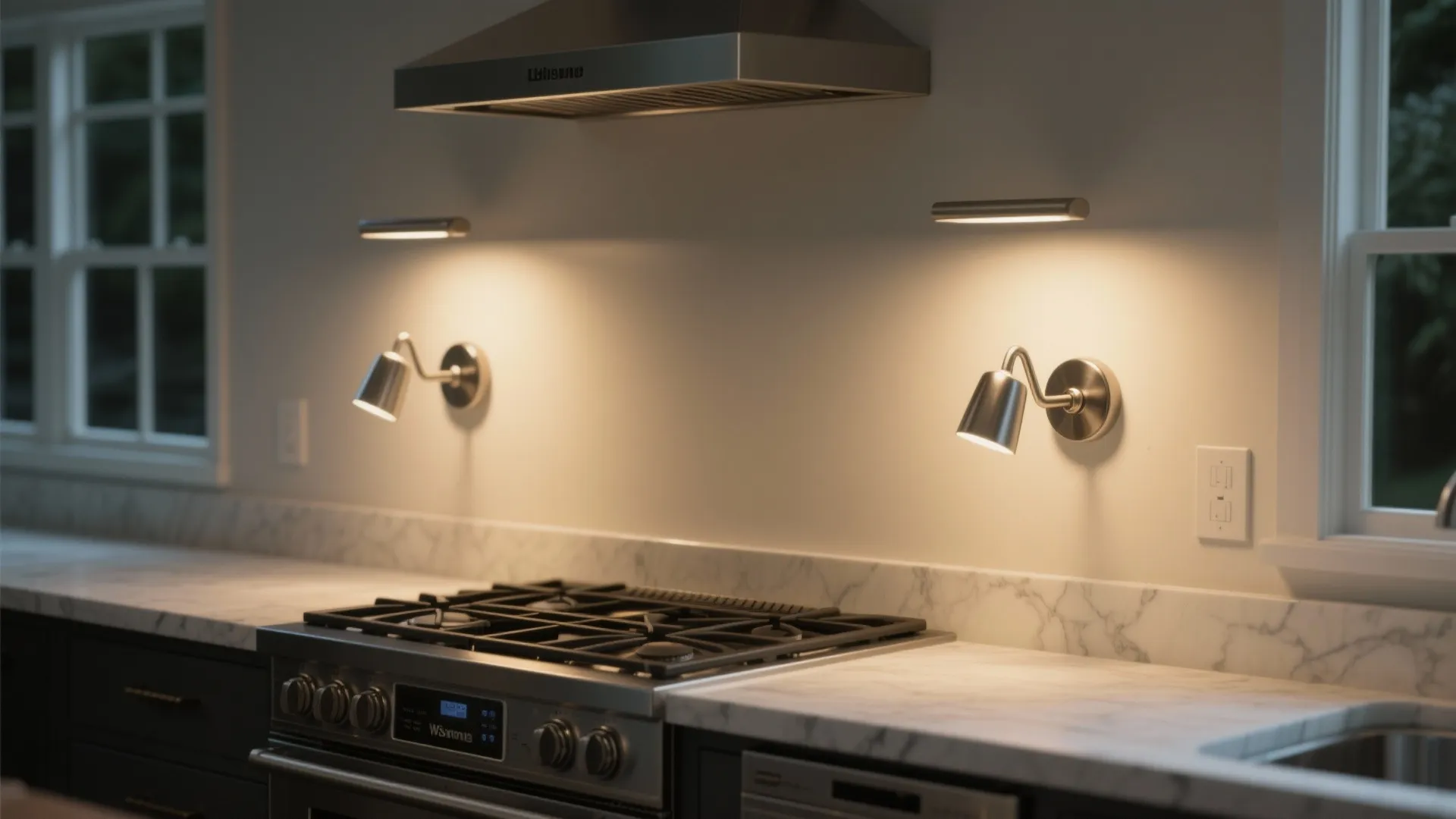 2. Adjustable Arm Sconces