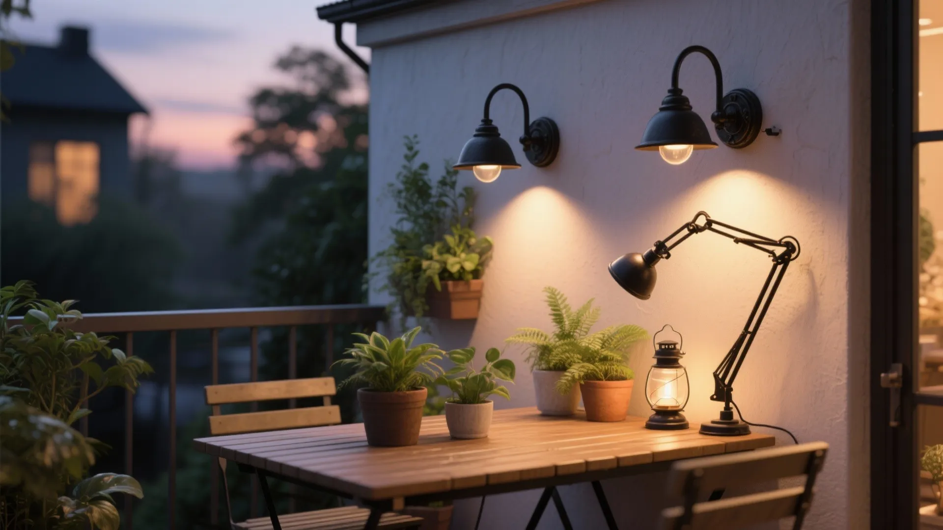 3. Adjustable-arm sconces for flexible illumination