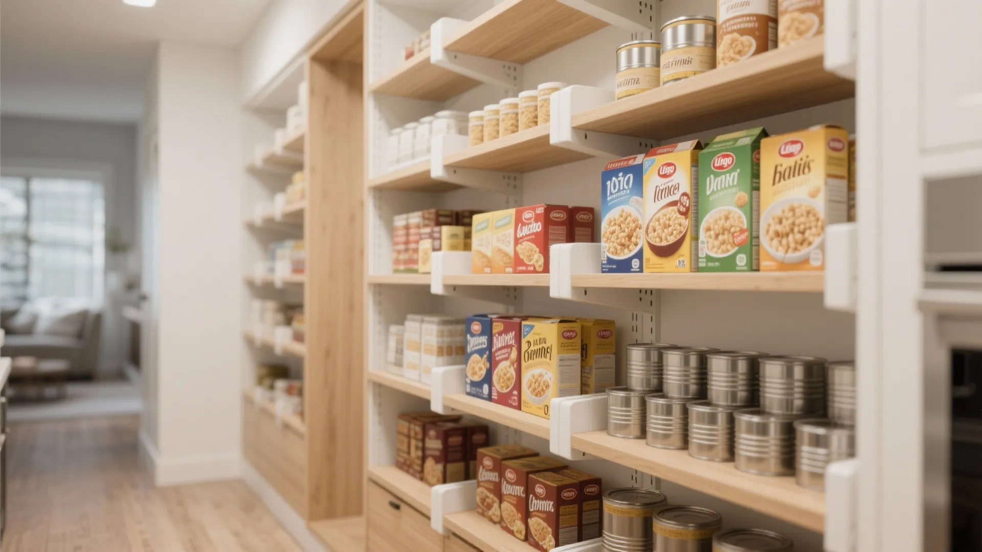 2. Adjustable Shelf Heights