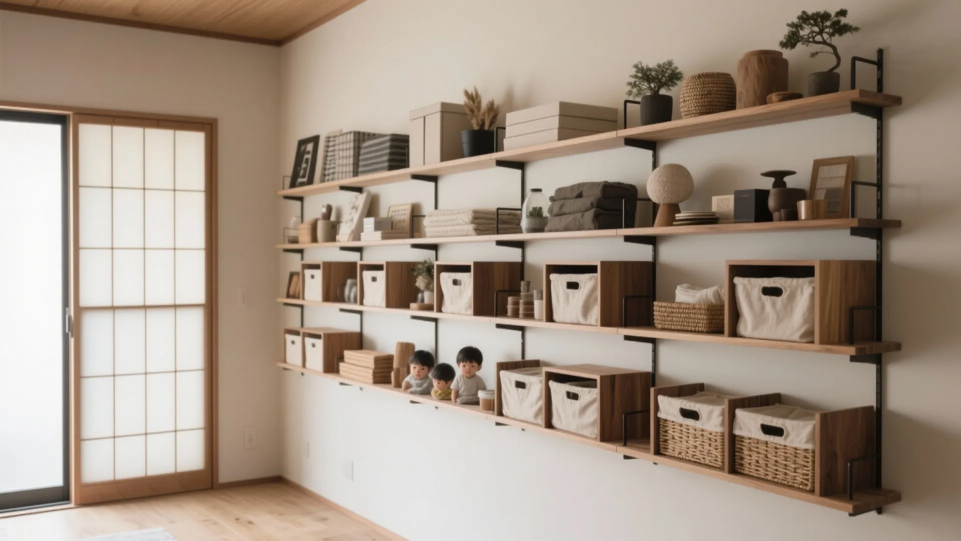 Tips 4: 押入れ級の“縦”を作る可動収納（収納技巧×日本都市）