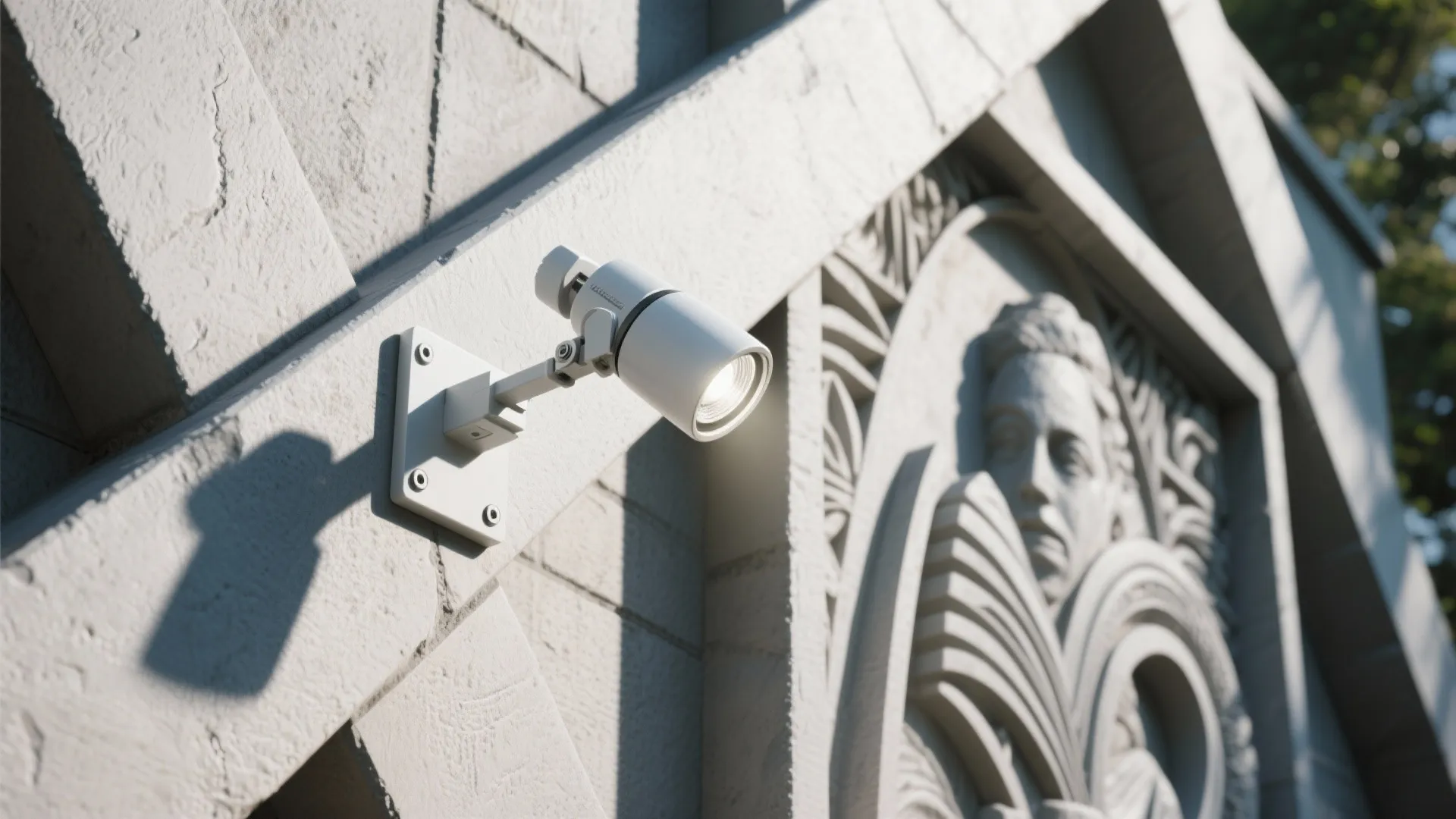 2. Adjustable spot wall mounts for dramatic accents