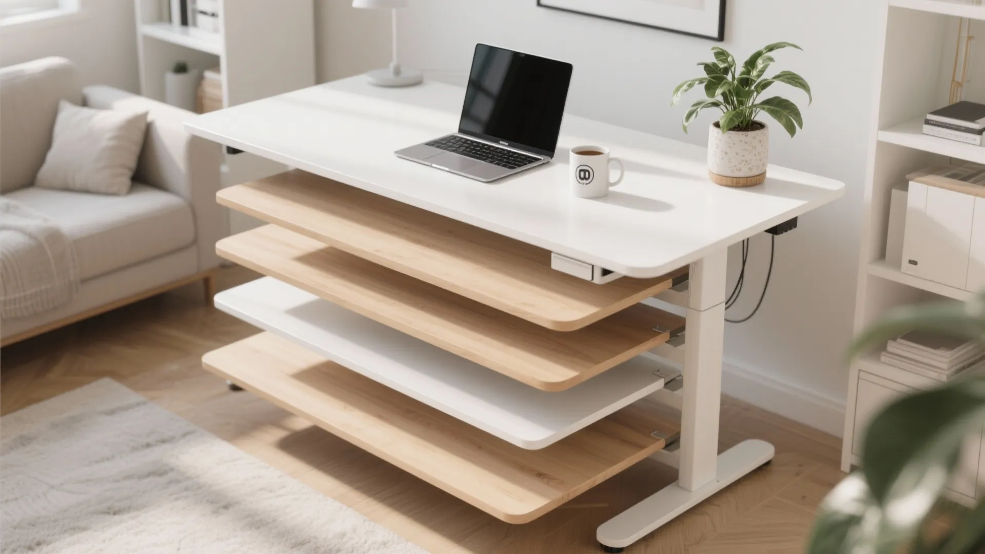 6. Adjustable Standing Desk