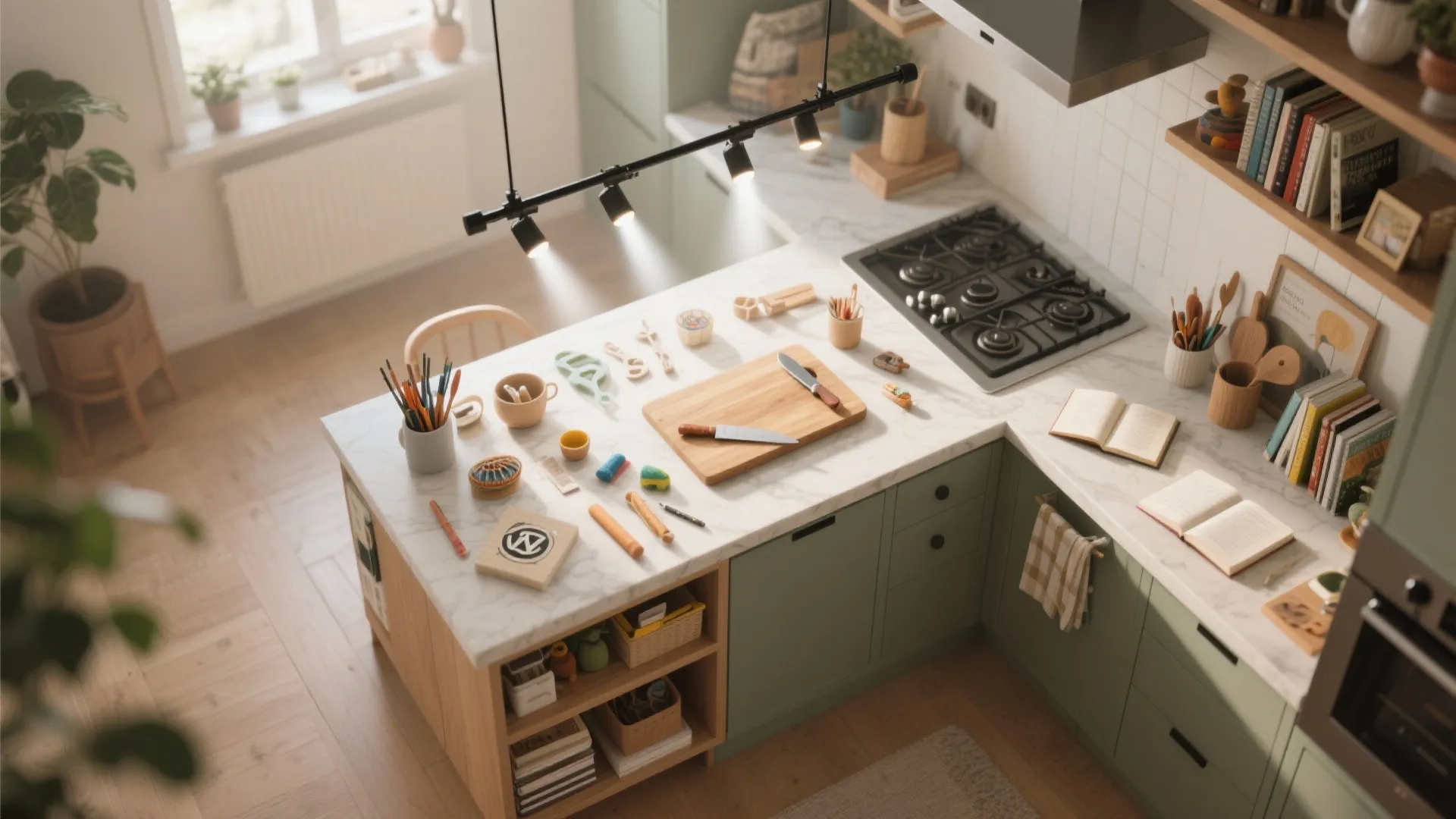 Tip 4: Adjustable Track Lighting