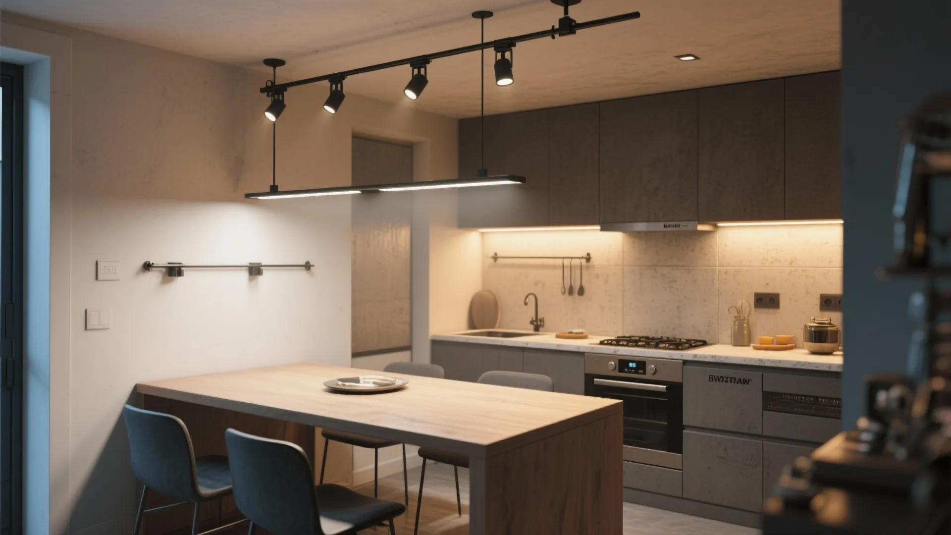 5. Adjustable Track Lighting