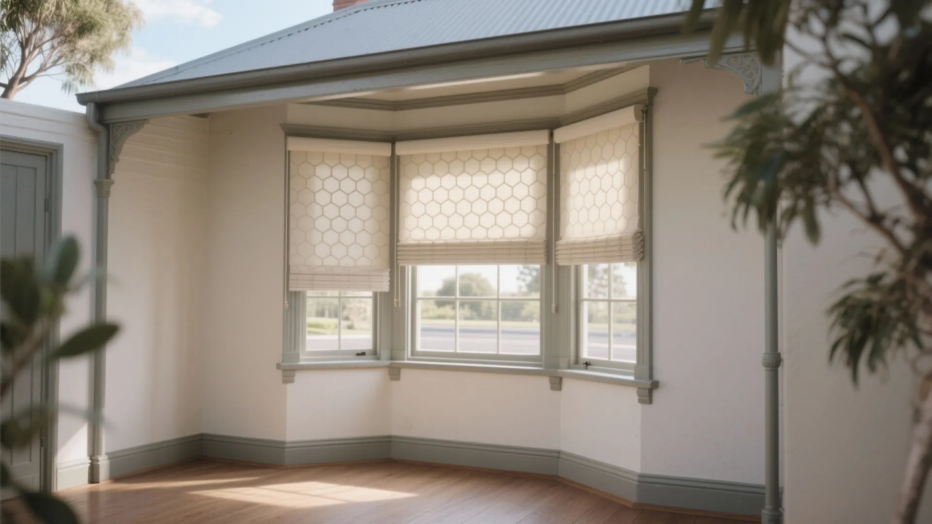 Top-Down / Bottom-Up Cellular Shades for Heritage Cottages