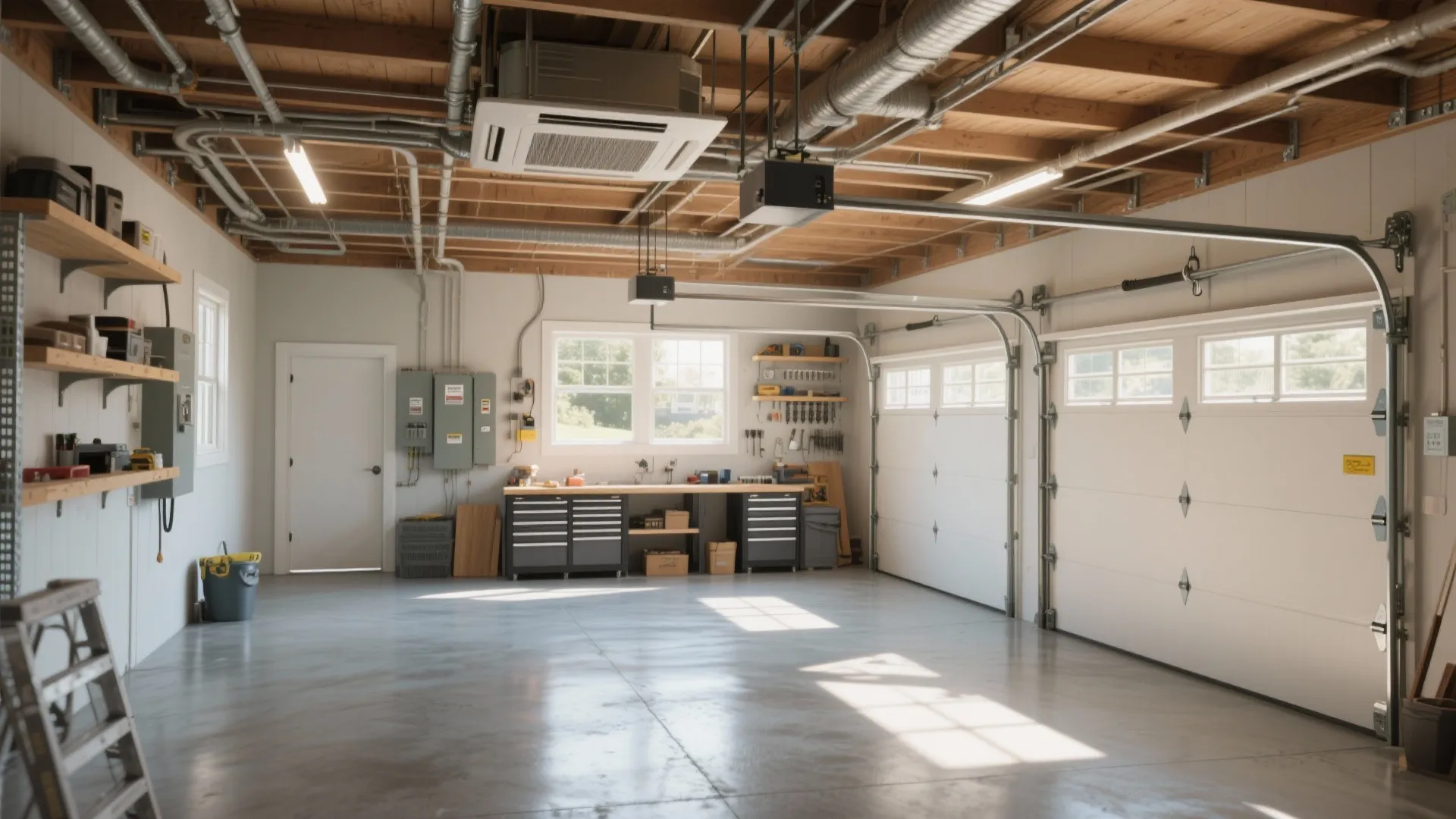 5. Flexible garage: storage, workshop or ADU-ready