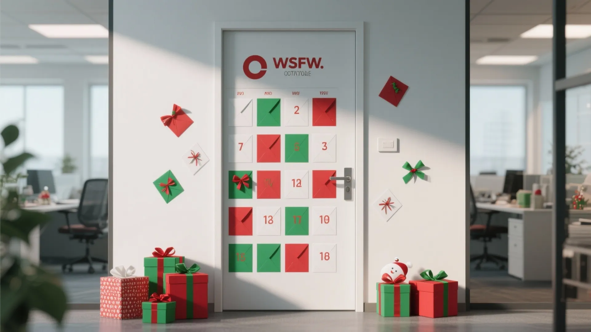 5. Countdown Calendar Door