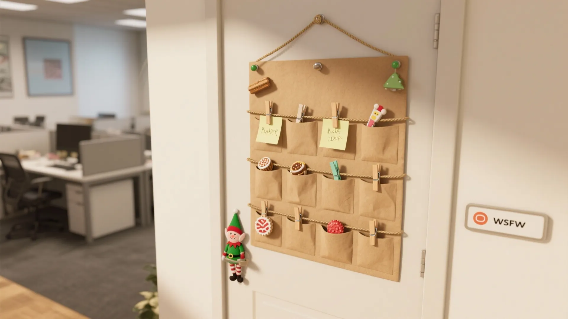 2. Interactive Advent Door
