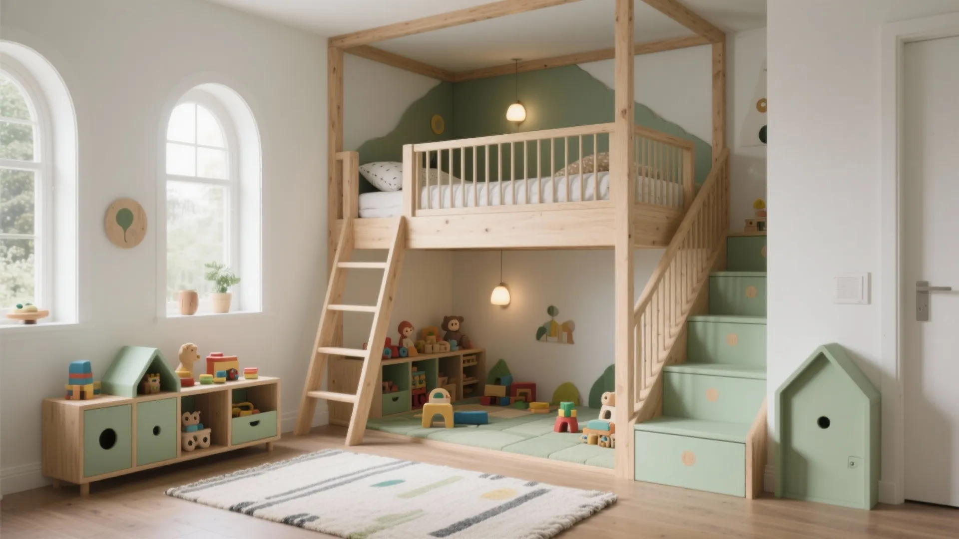 Adventure Loft Bunk & Play Zone