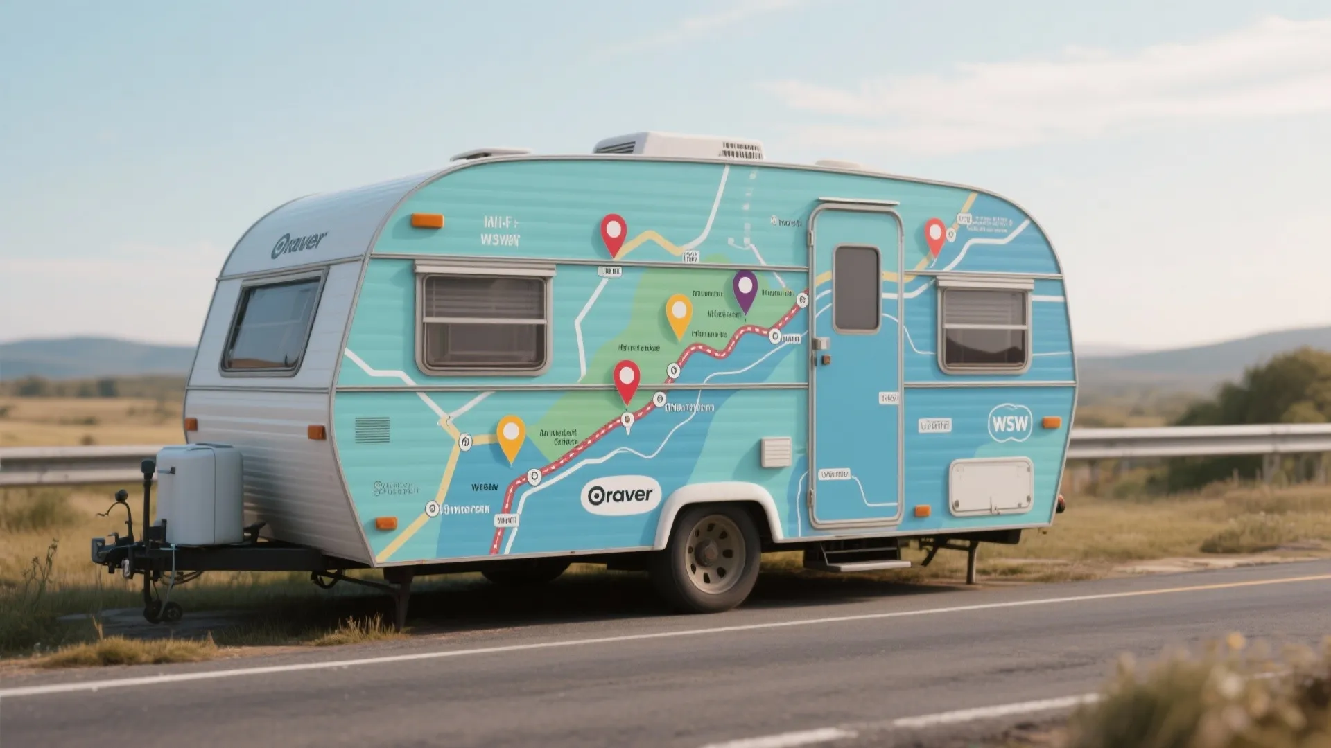 10. Adventure Map Wrap