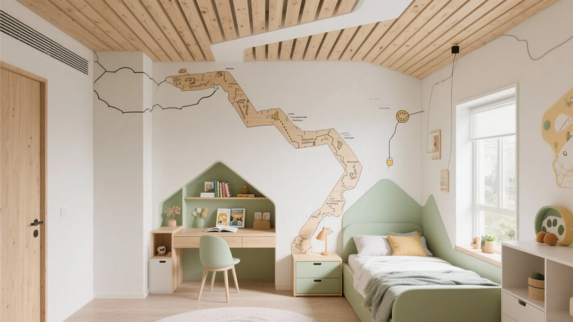 Tip 3: Adventure Track Ceiling