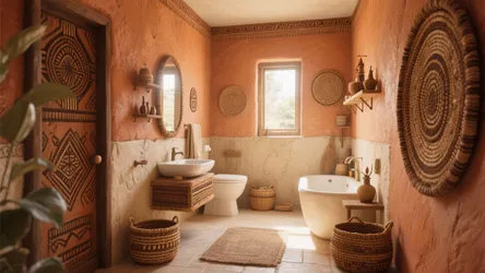 5 African Decor Ideas for a Stylish Bathroom