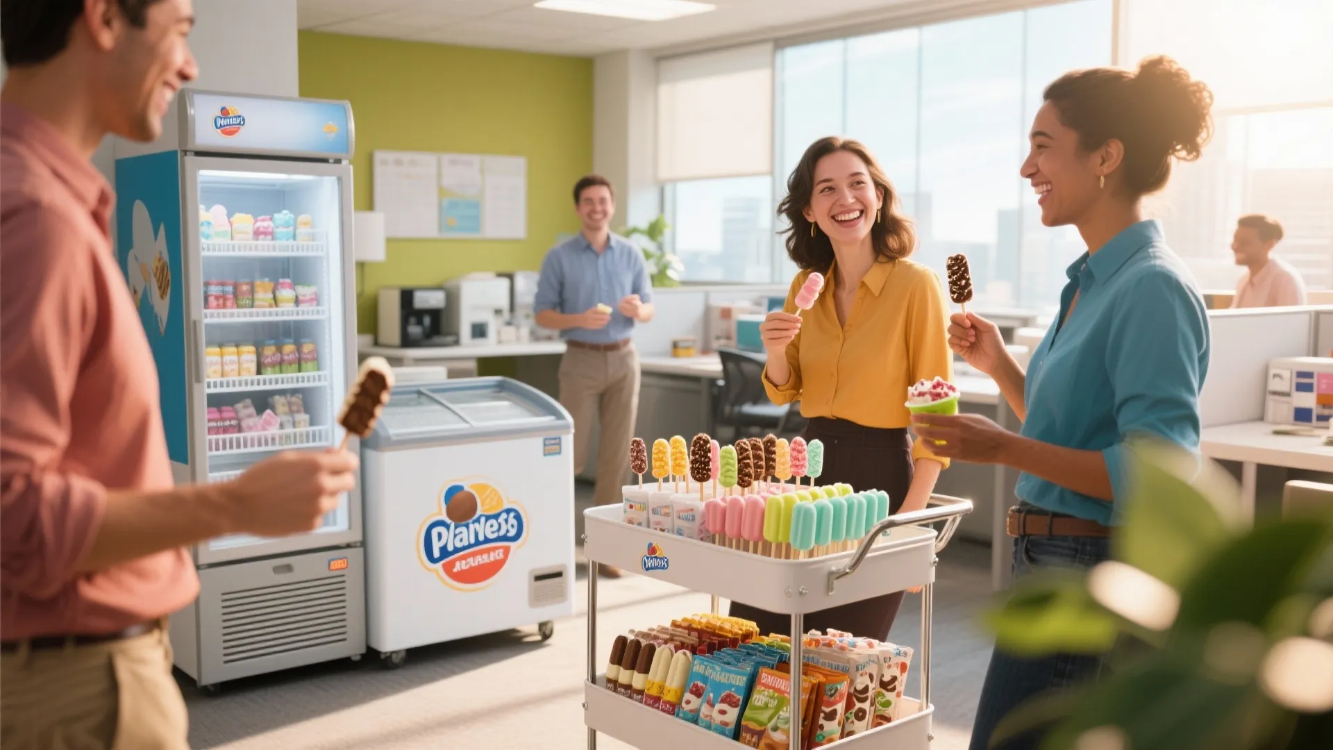 4. Afternoon Ice Cream Cart