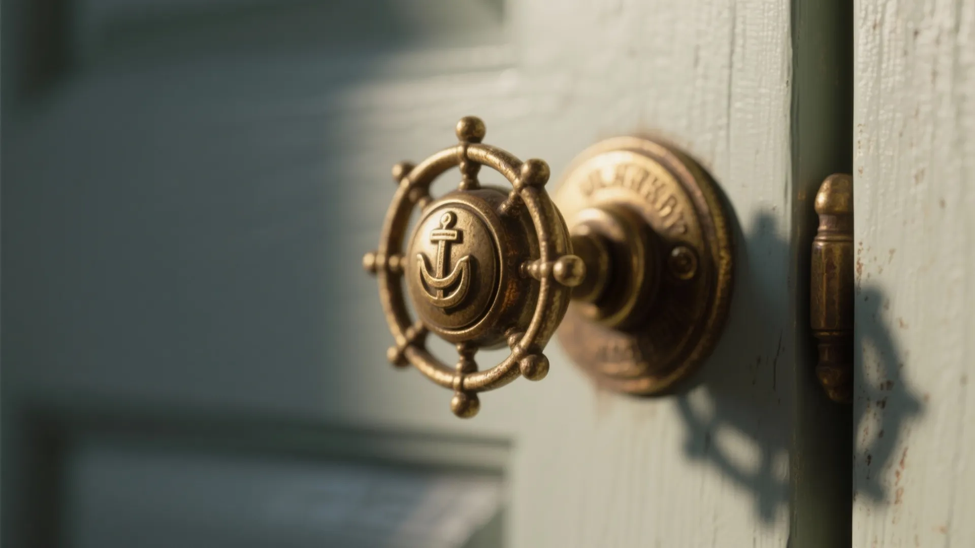 1. Aged Brass Sailor Knobs