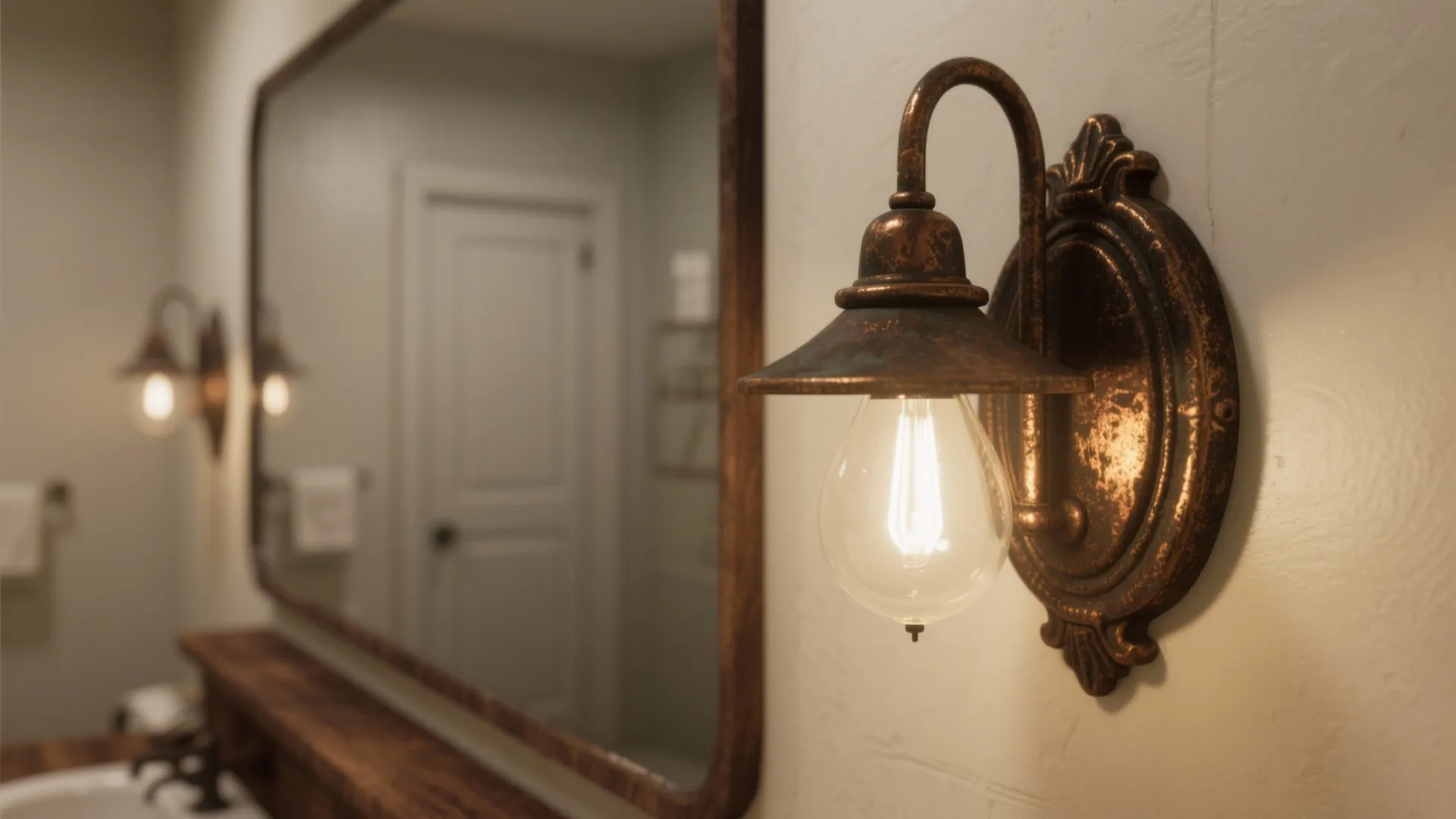 2. Matte Black or Aged Bronze for Contrast