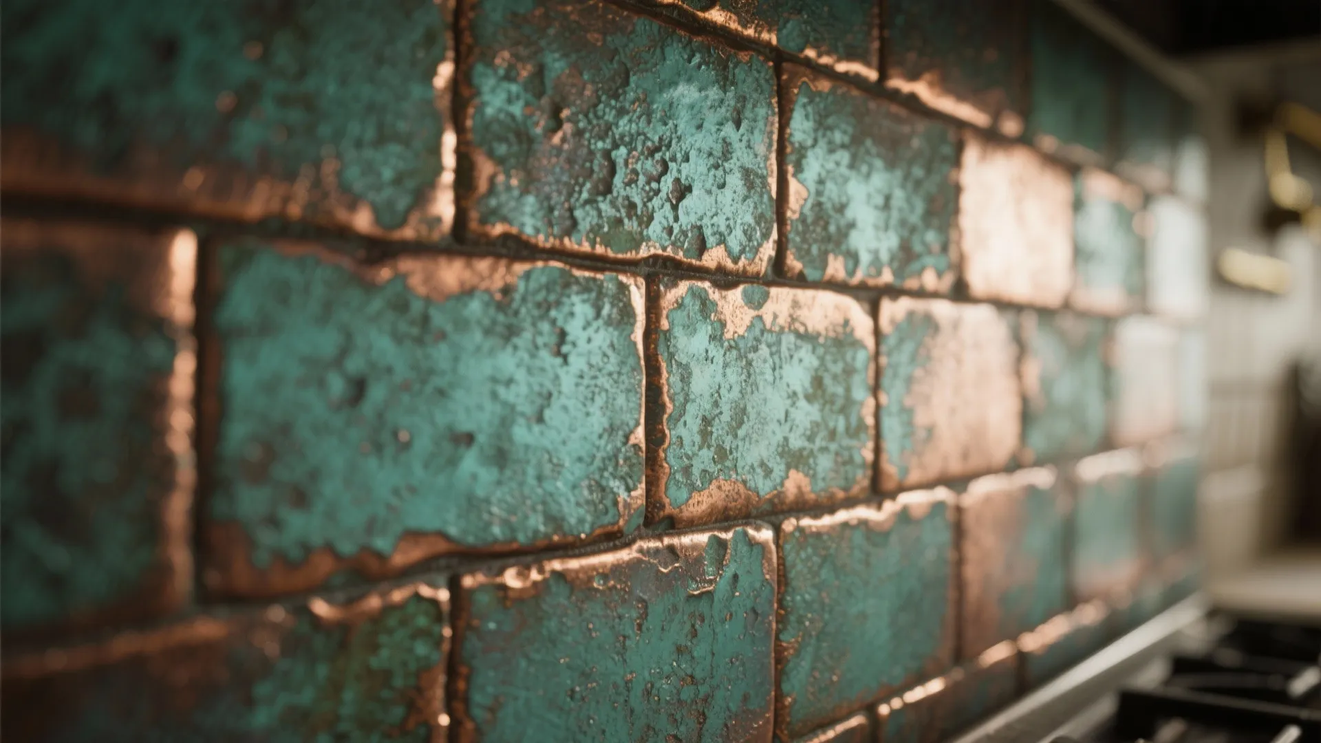 2. Aged Copper with Patina