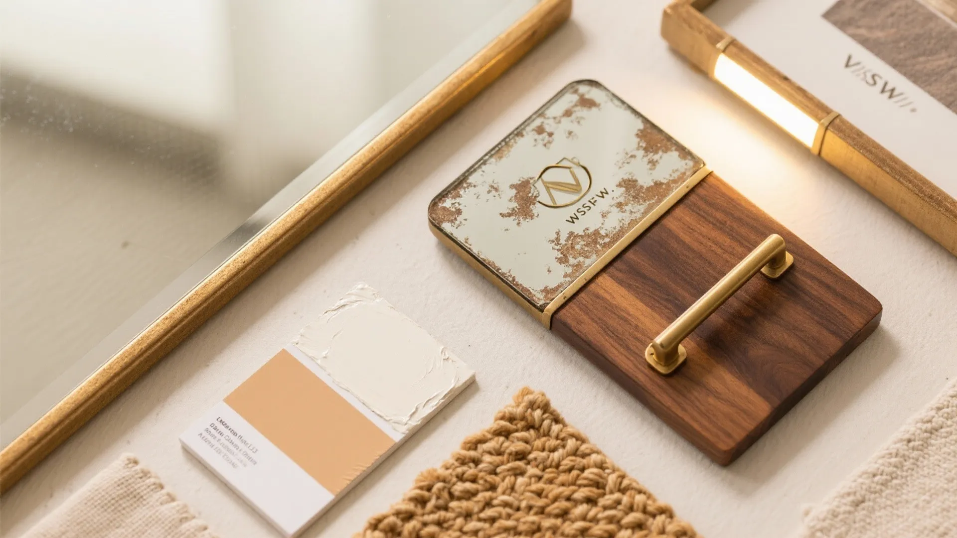 Antique or Aged Glass Mirrors for Texture and Warmth