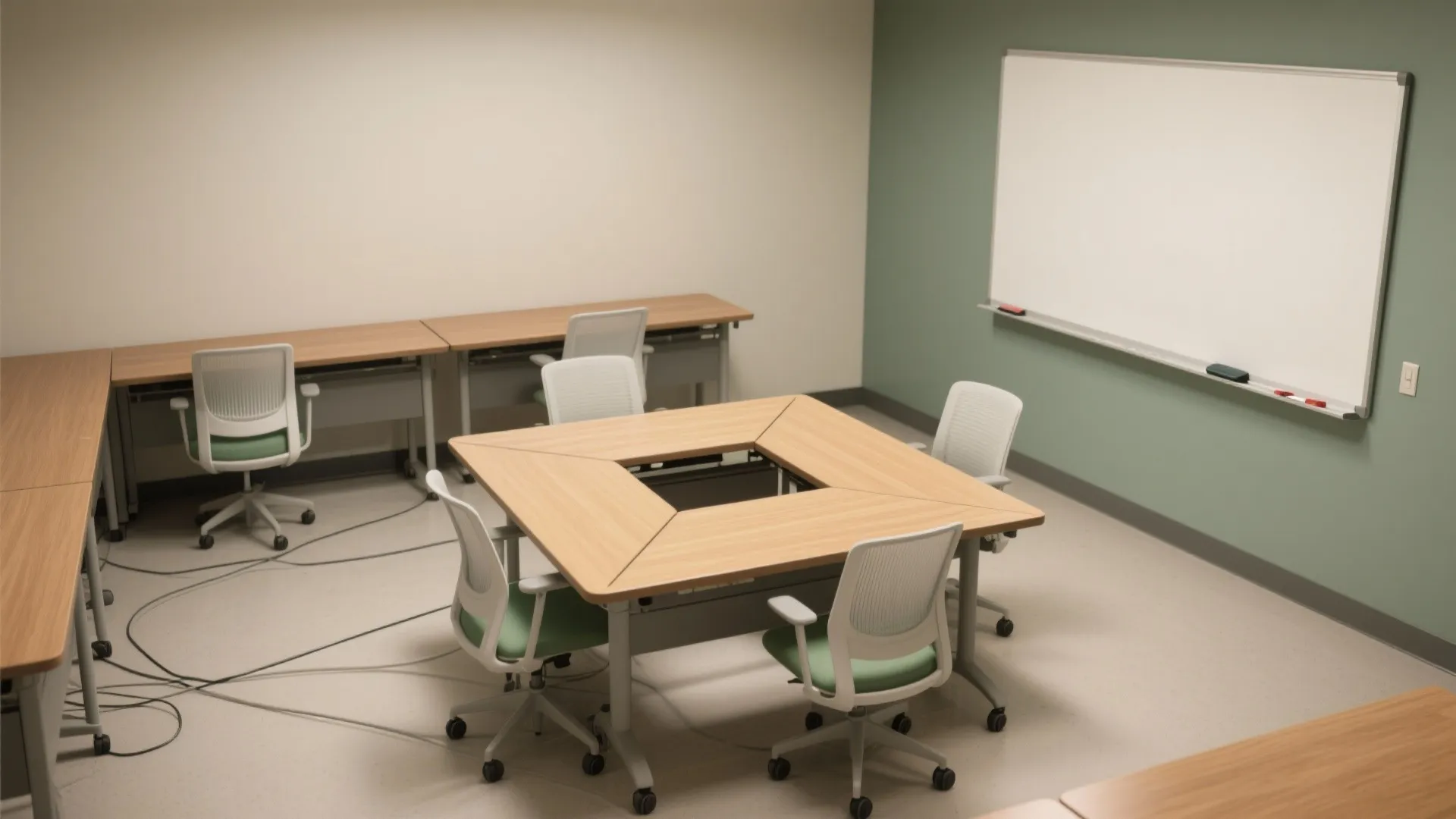 Agile furniture for solo-to-group switch