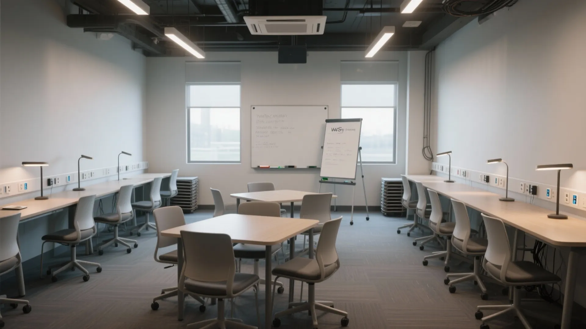 Agile furniture, power everywhere, and lighting you can trust