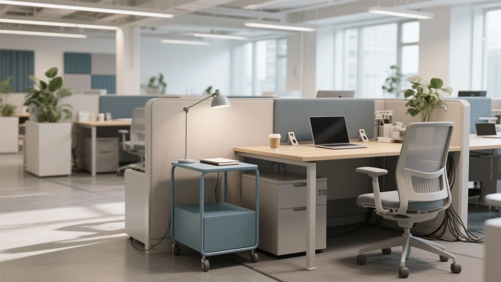 Small Side Table for Office: Smart Workspace Solutions: 1 Minute to a Clutter-Free Office Corner