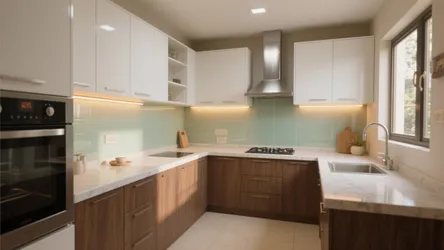 3 BHK Flat in Ahmedabad: 5 Smart Kitchen Design Ideas