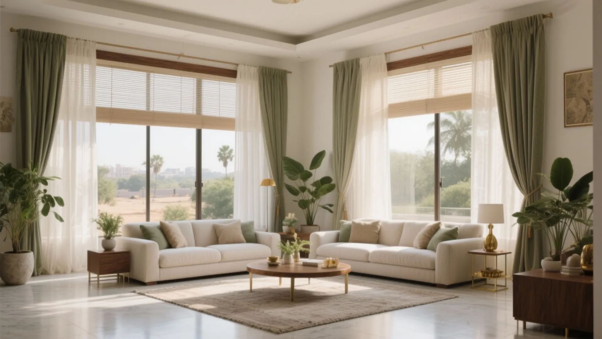 Daylight, heat, and the hot-dry Ahmedabad climate