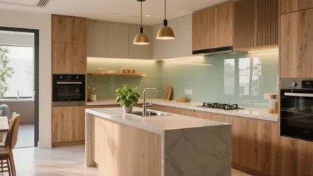 4 BHK Flat in Ahmedabad: 5 Smart Kitchen Design Ideas