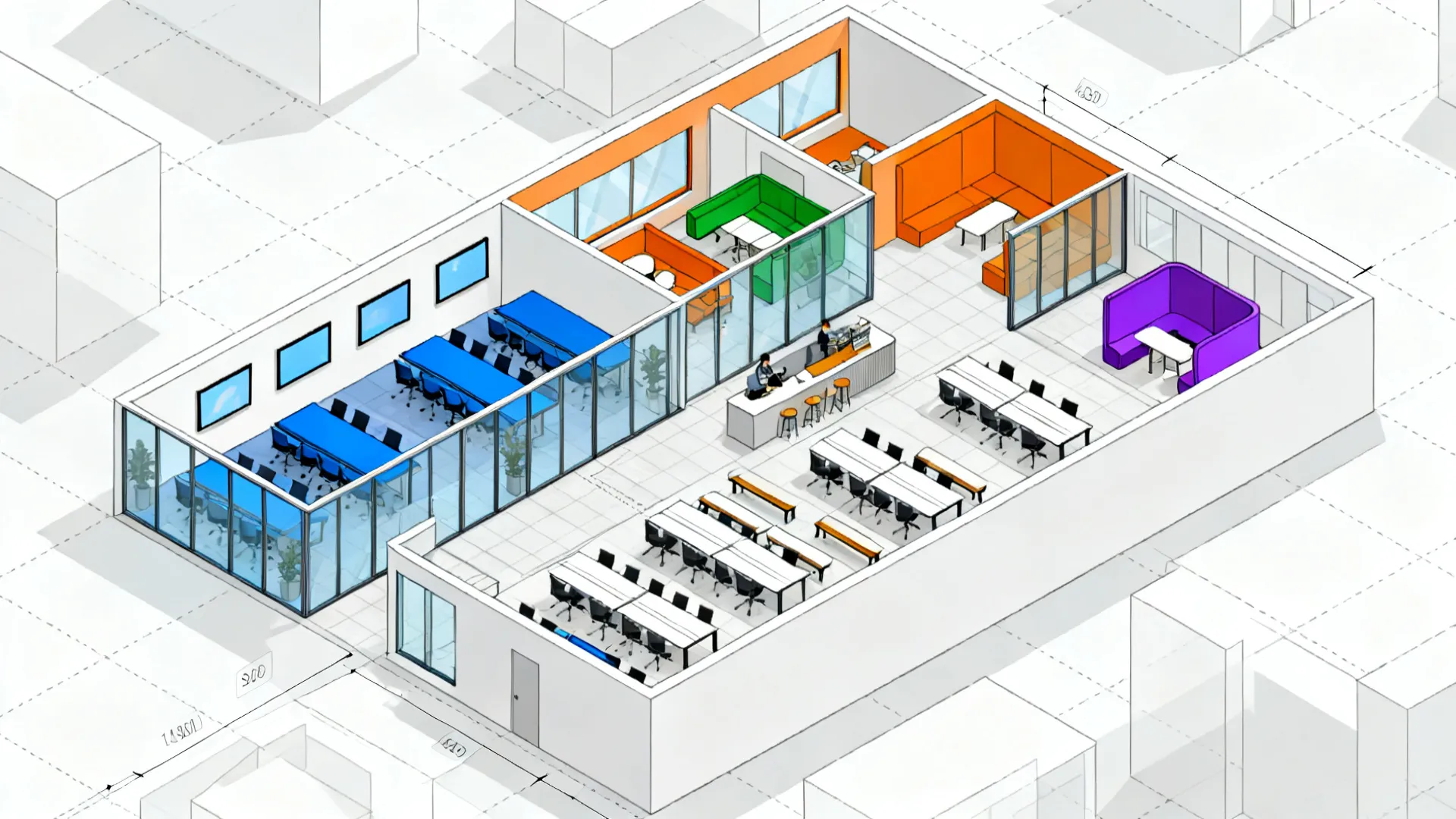How AI Office Design Tools Work