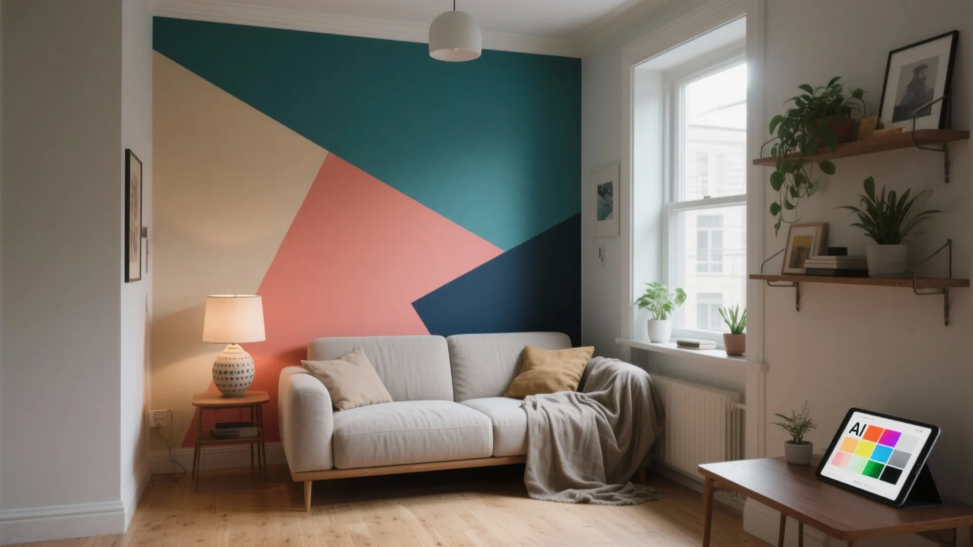AI Paint My Room — 5 Smart Color Ideas: How I use AI to experiment with paint, light, and small-space tricks — five practical inspirations from a decade of design work
