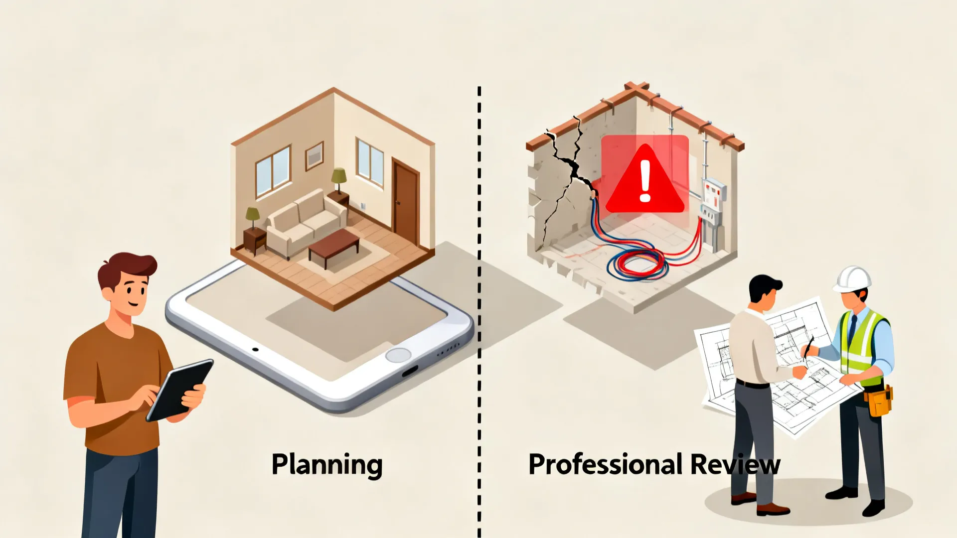 What AI Can and Cannot Do in Renovation Planning