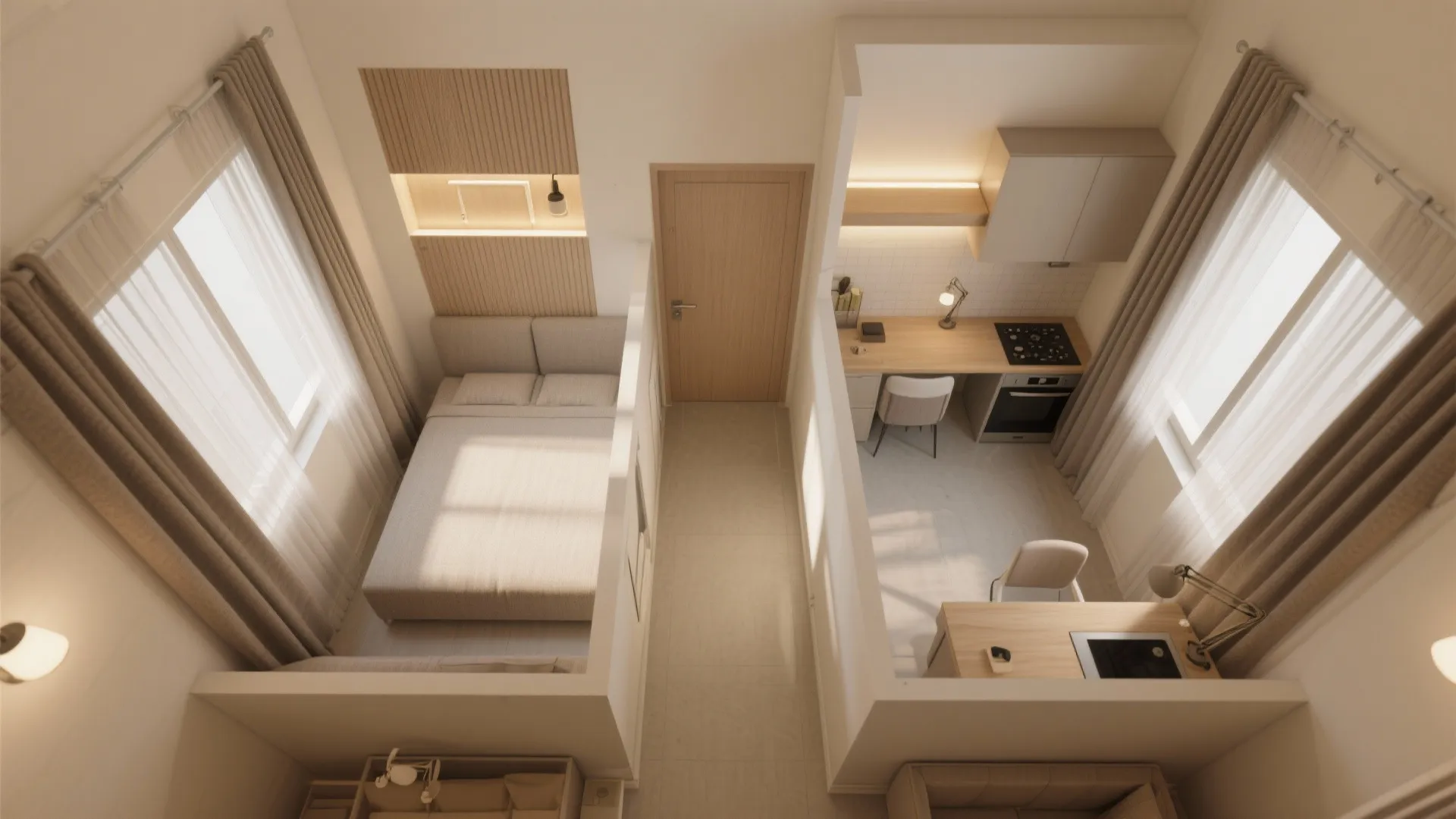 Light, Air, and Acoustics for Urban Comfort