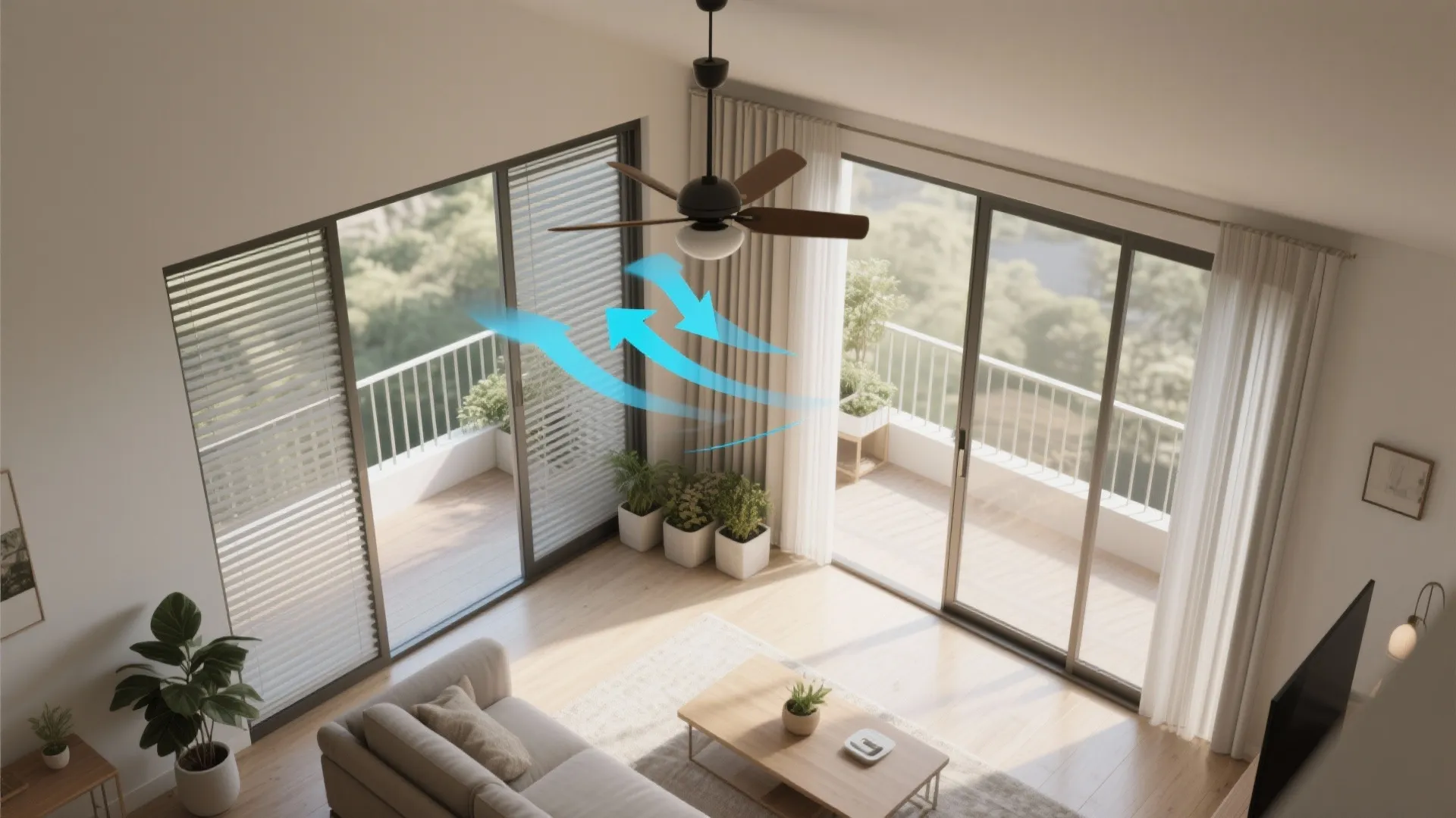 Balcony Integration and Passive Cooling