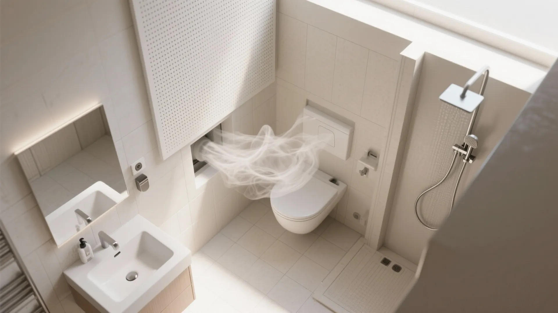 Decorative perforated panels with calculated airflow