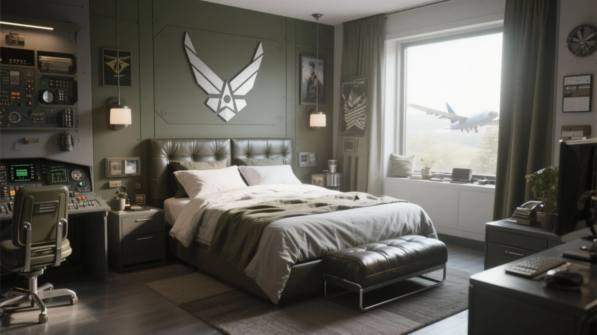 Creative Air Force Bedroom Ideas: Unique Design Inspirations for the Perfect Air Force-Themed Room