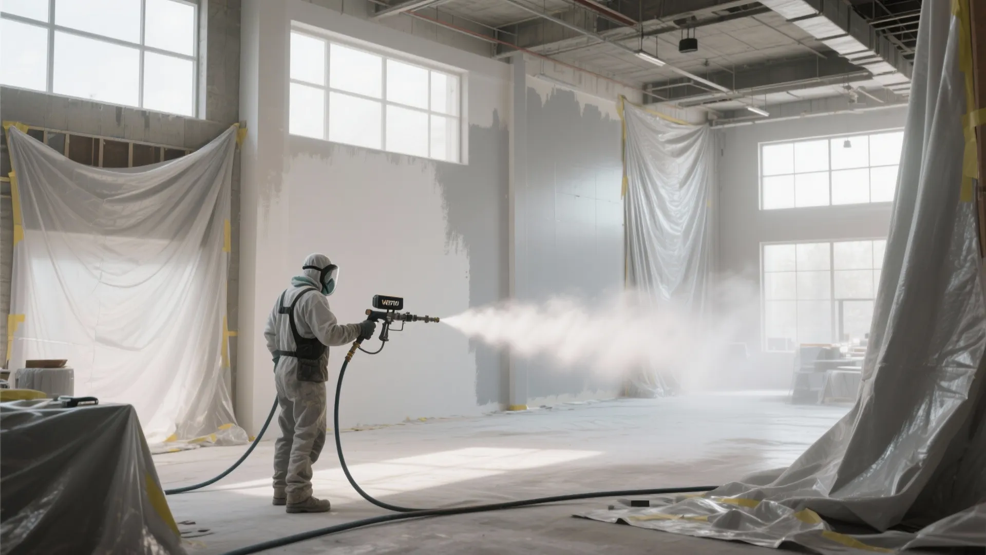 4. Rent an airless pro sprayer for big projects