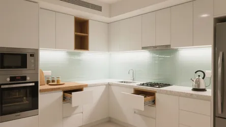 2 BHK Flats in Airoli: 5 Smart Small-Kitchen Design Ideas