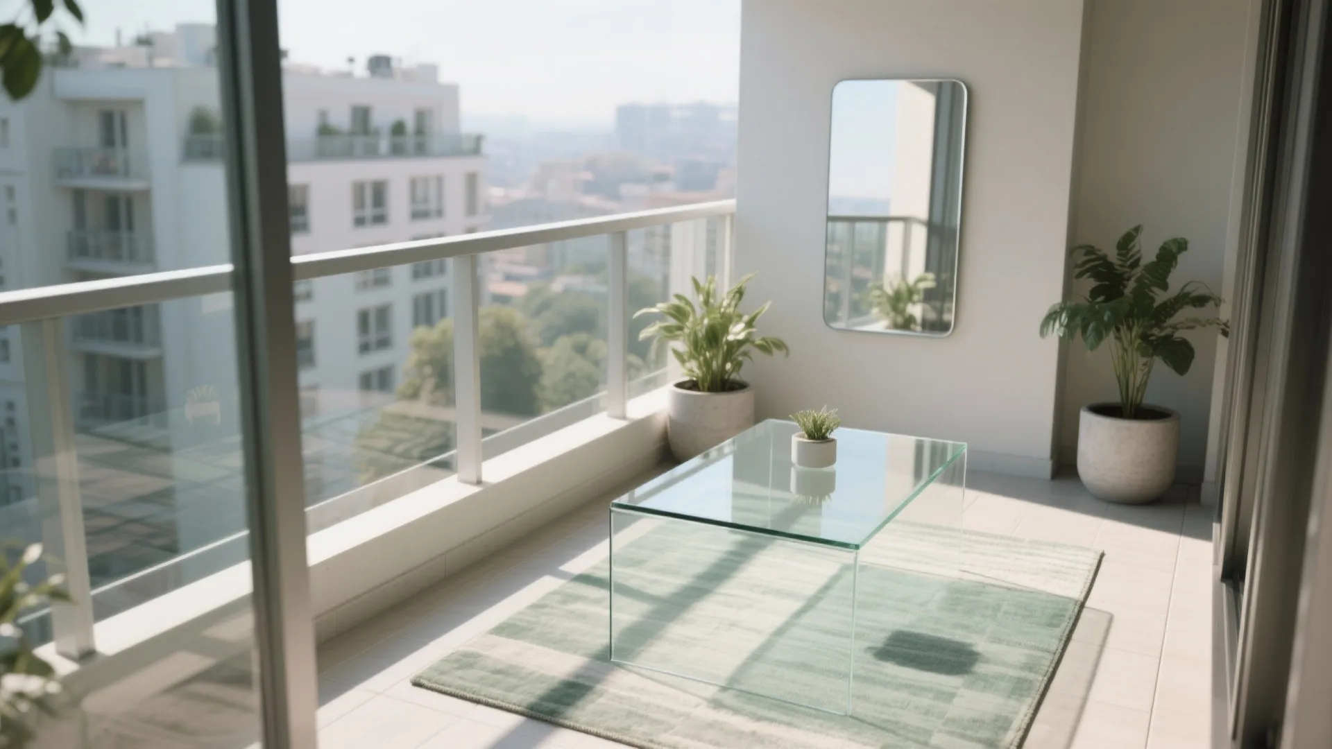 2) Light, Glass, and Visual Tricks to Maximize Airiness