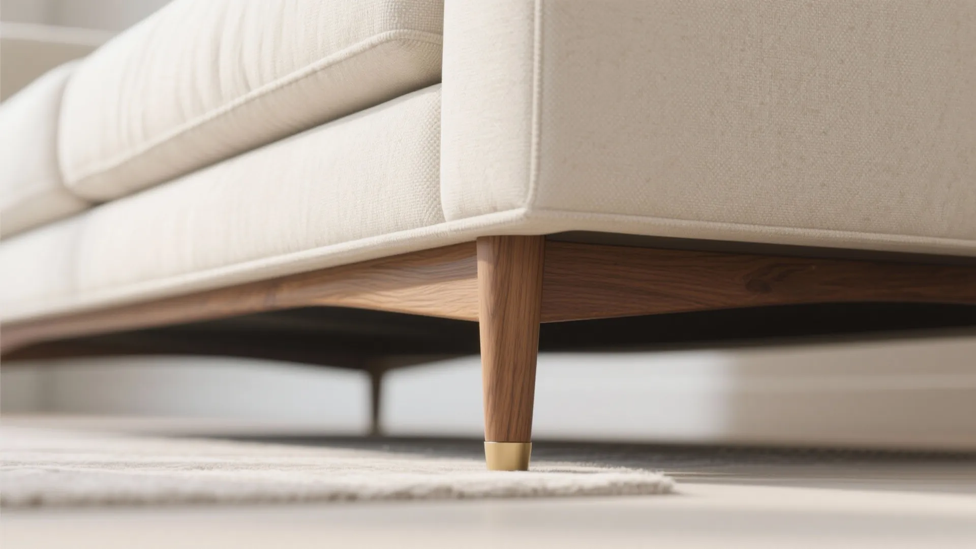 5. Keep it airy: legs, light fabric and visual gaps