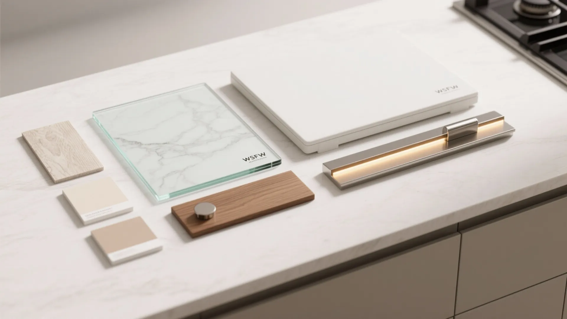 Glass Backsplashes For Light And Depth