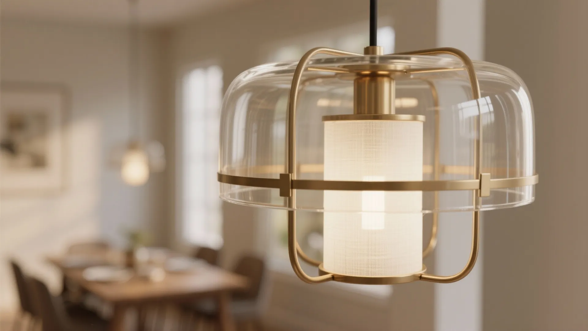 Glass, Acrylic, and Open Frames to Keep Things Airy