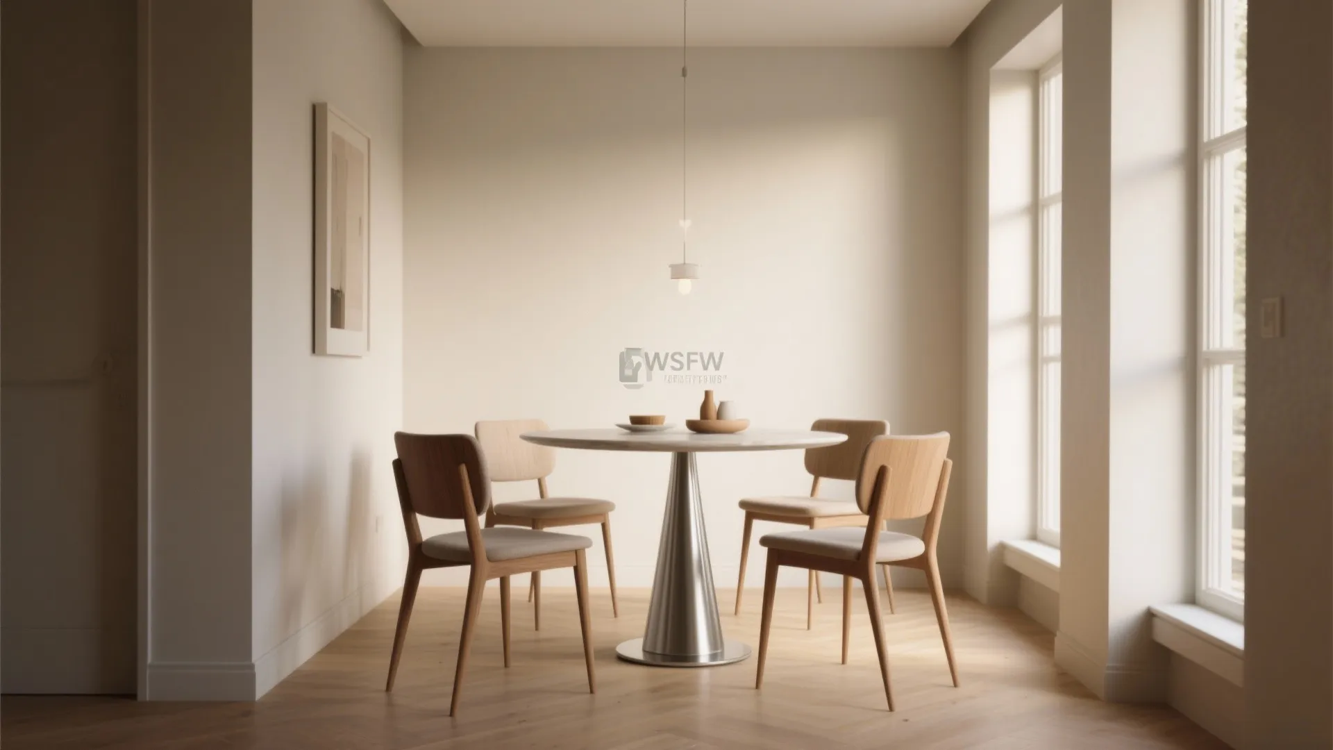 Small Round Pedestal Dining Table: 5 Ideas: Practical and stylish inspirations for tiny dining nooks and small apartments