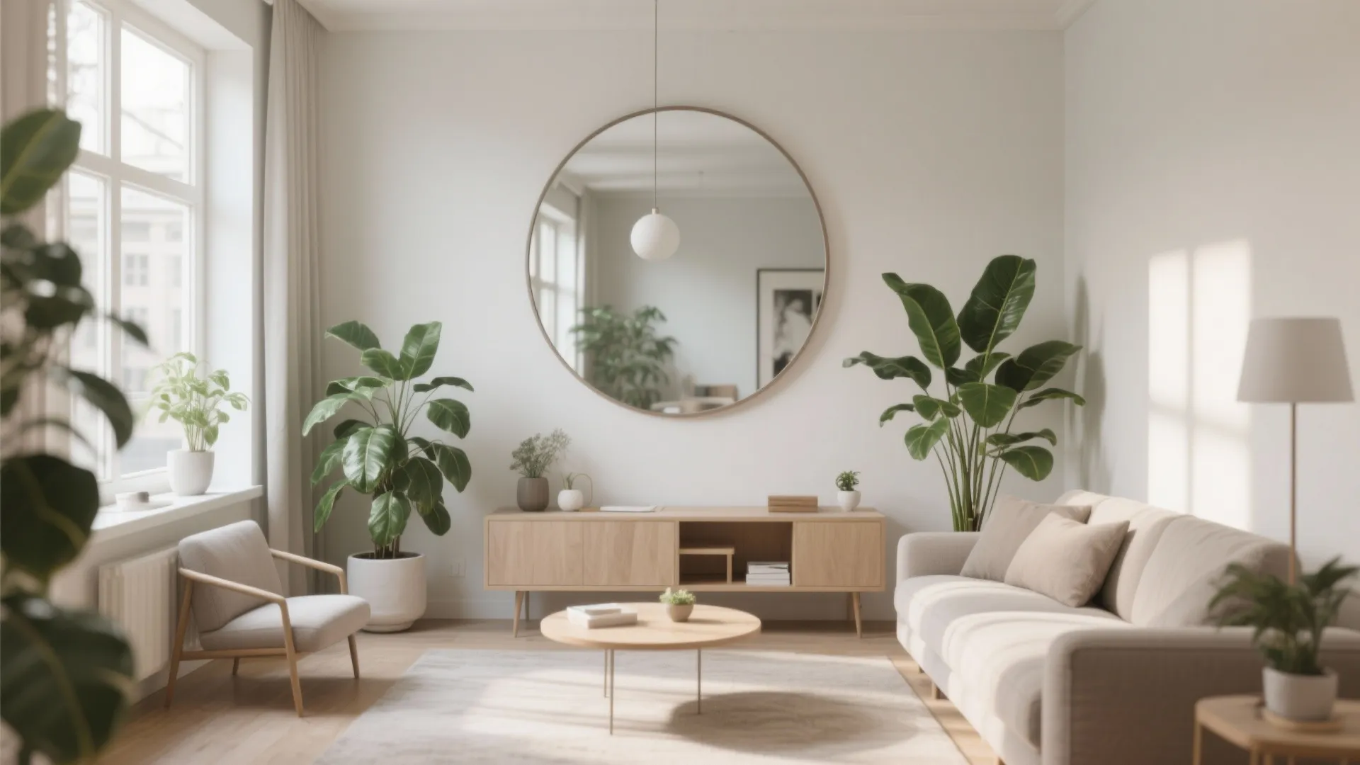 Light and Airy Style with Mirrors