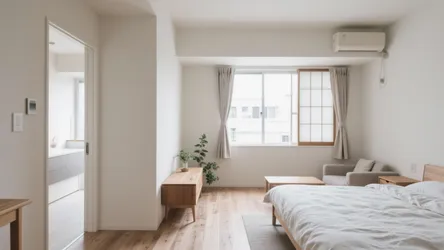 昭島の1Kを心地よくする5つの設計アイデア｜日本室内デザイン