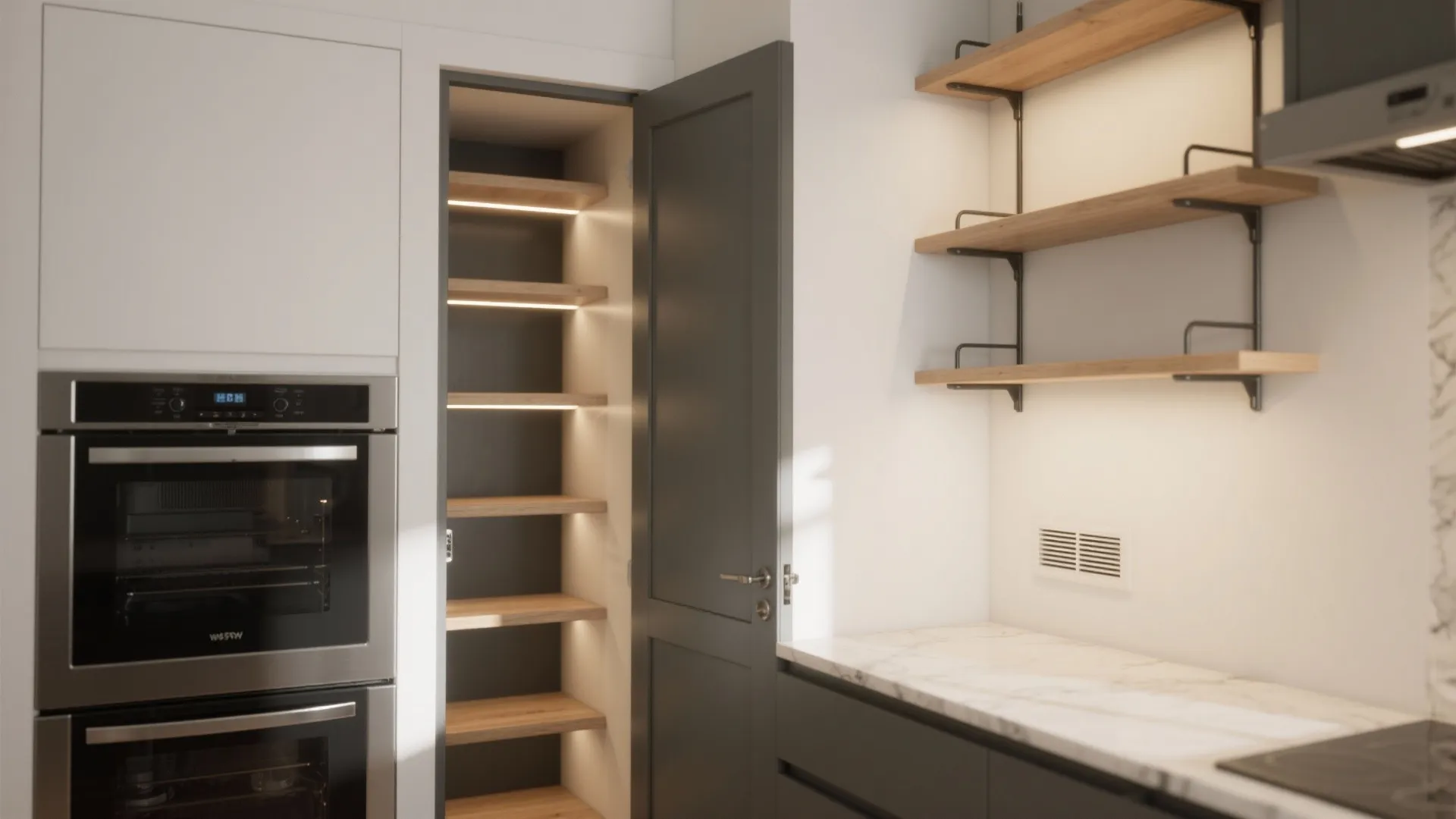 2. Convert an awkward alcove