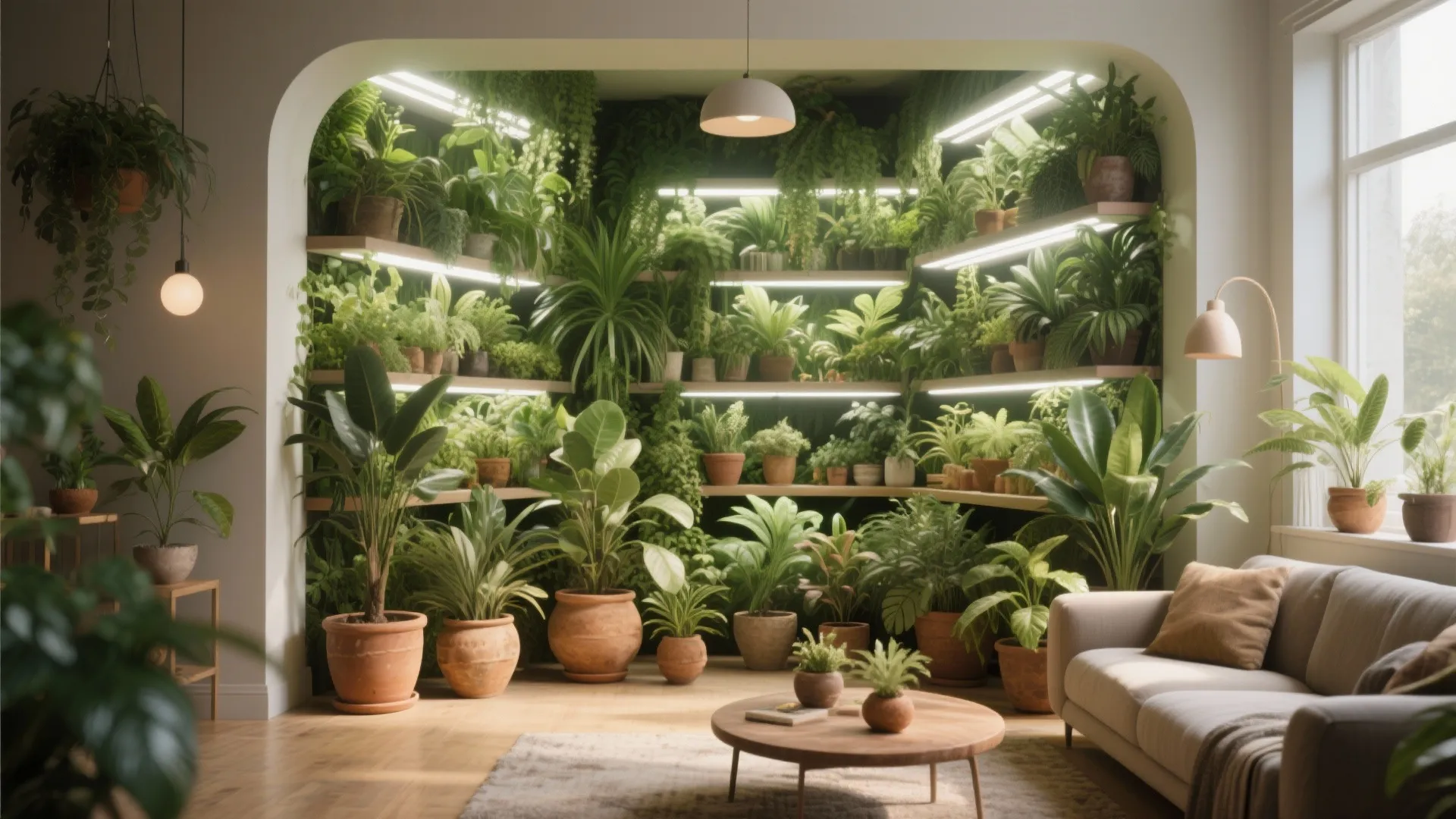 8. Indoor Plant Display