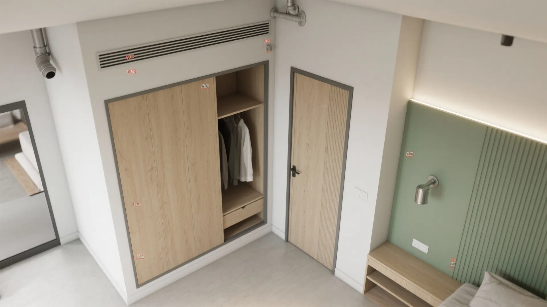 Design Insight 3: Doors, Closets, and Nooks Can Redefine the “Room”
